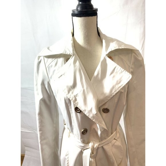 Guess Raincoat Size Large White Color For Women - Picture 4 of 10